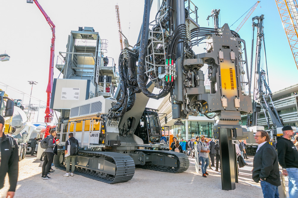 Liebherr reveals a new range of electric piling rigs and cranes | World  Highways